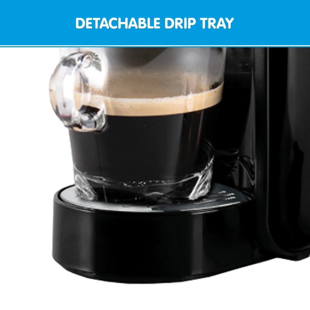 Pronti HomeMaid 3-in-1 Coffee Machine Compatible with Nespresso Pods