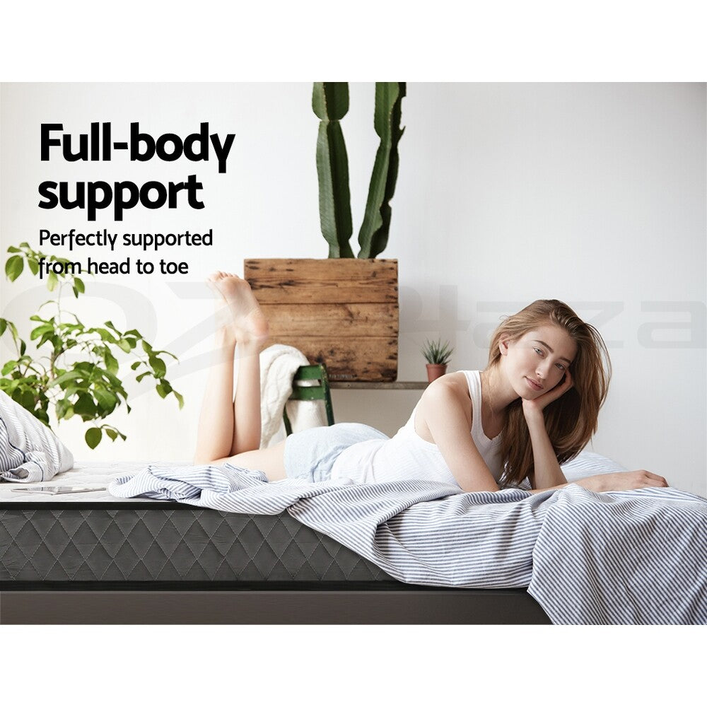 Bedding 16cm Tight Top Mattress Bonnell Spring Medium Firm Single