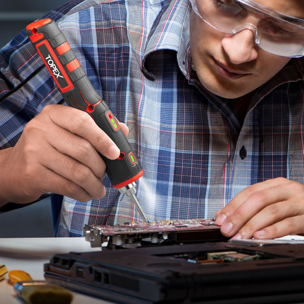 4V Cordless Soldering Iron – 8W Rechargeable with Lithium Battery