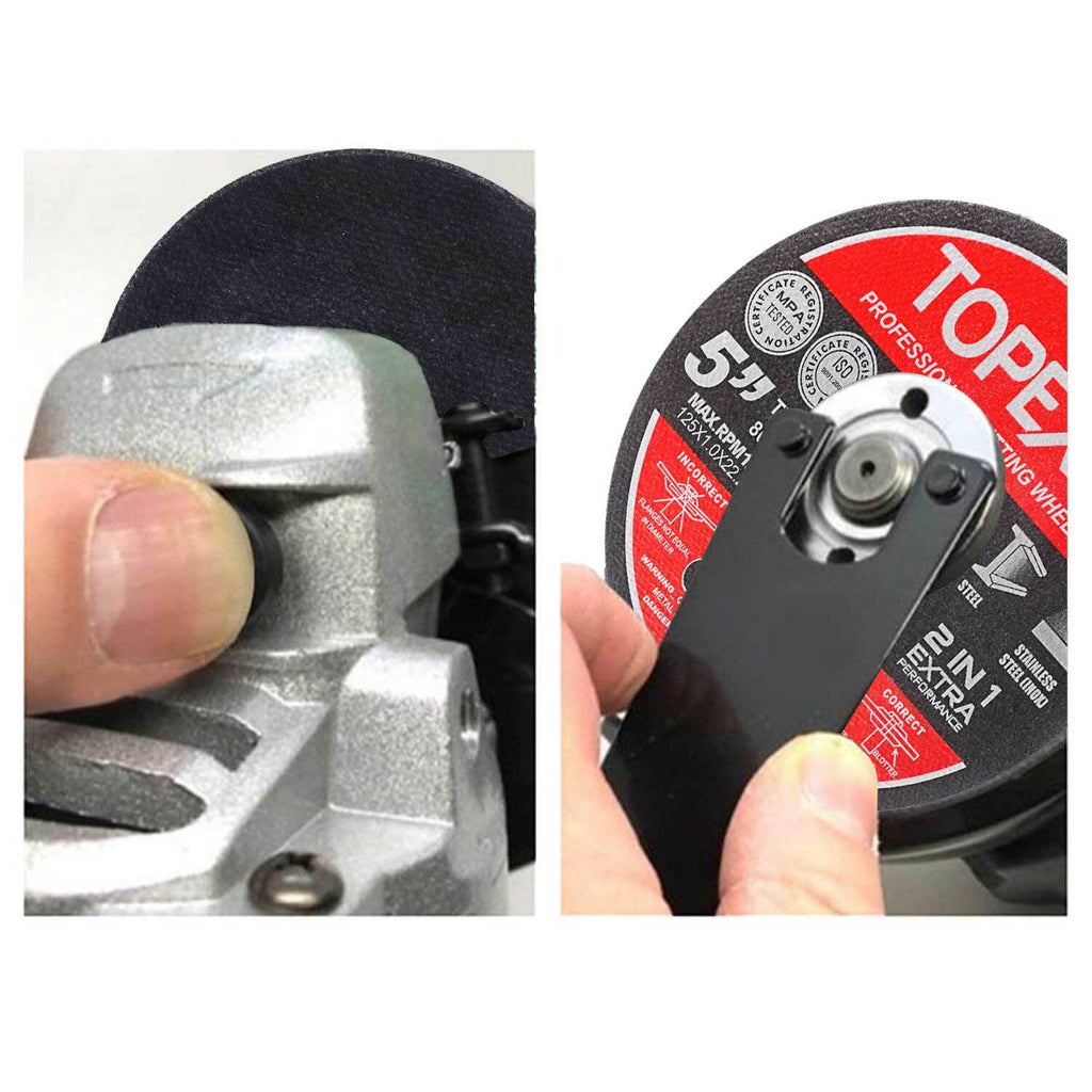 50pc 5" (125mm) Pro Grinding & Cutting Wheels – Steel/Inox Ultra Thin