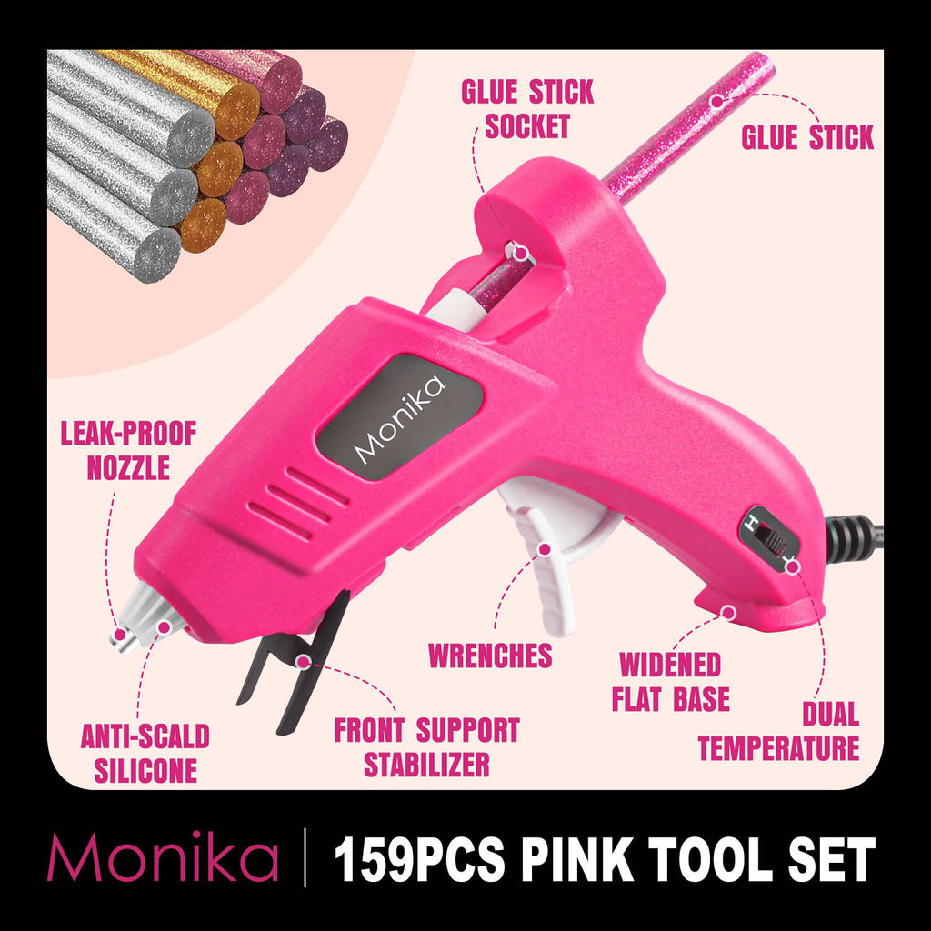 Pink Tool Set – Portable Household & Gardening Kit