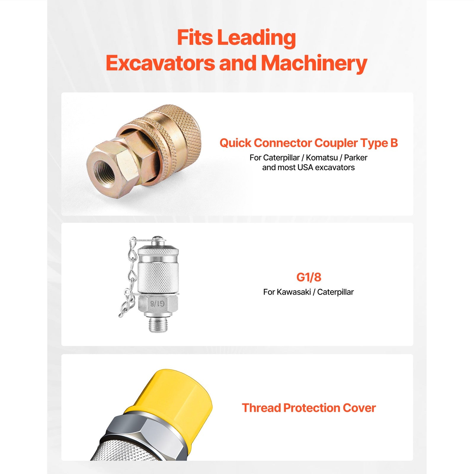 Uimoso Digital Hydraulic Pressure Test Kit with 700 Bar Gauge, Couplings, Hose