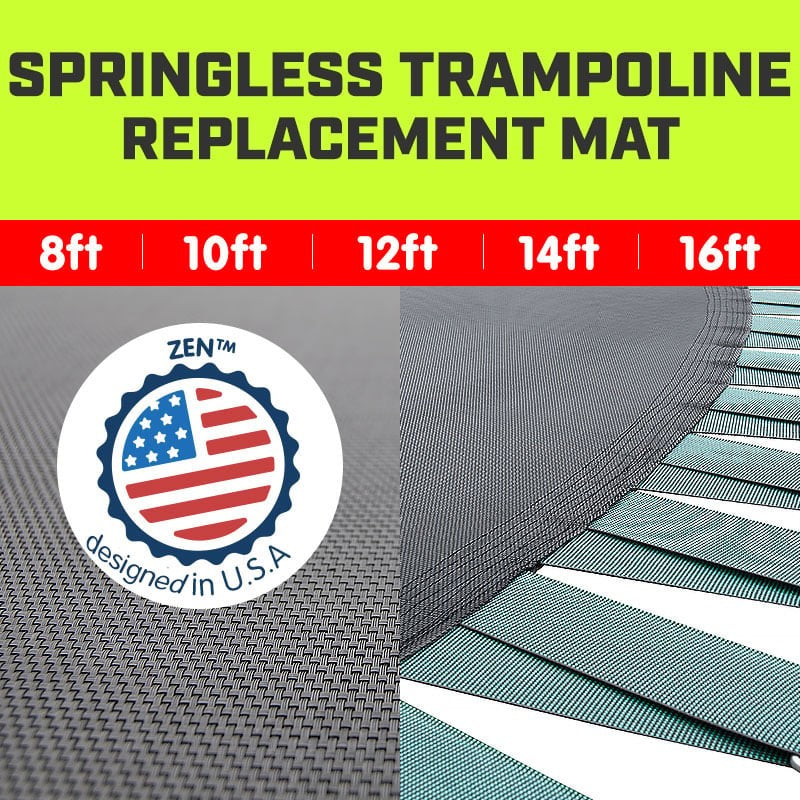 Kahuna Springless Trampoline Mat Round Replacement Outdoor Use