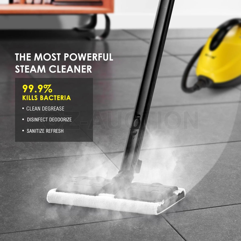 13-in-1 Steam Cleaner Mop High Pressure Steamer Carpet Floor Window