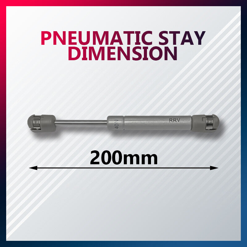 2x Gas Strut Pneumatic Stay 40N Cabinet Hardware Support