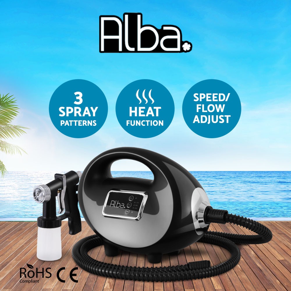 Spray Tanning Machine HVLP Spray Gun 700W Sunless Kit Black