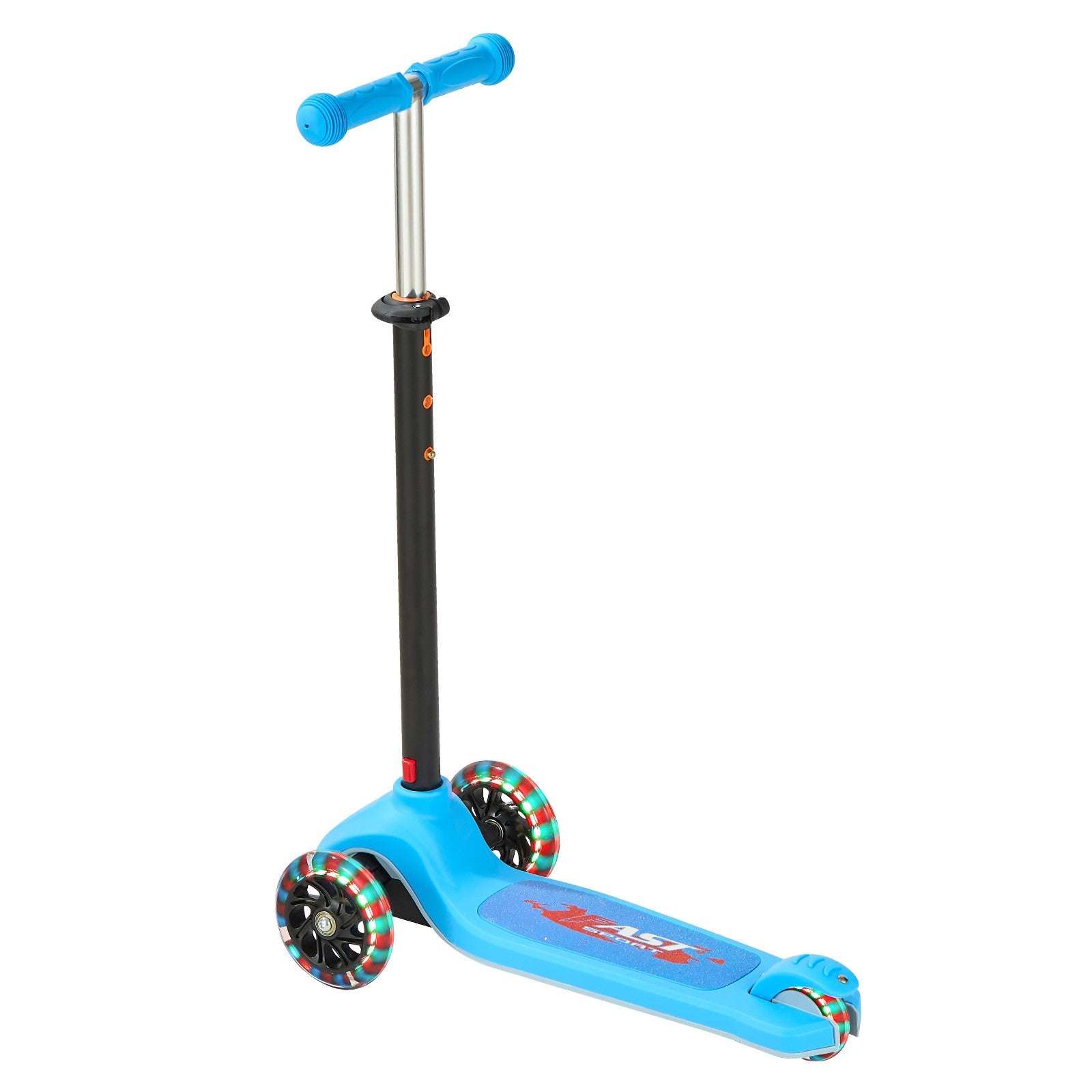 Uimoso Kick Scooter for Kids Ages 3+ with 3 Wheels, Adjustable Height, Blue