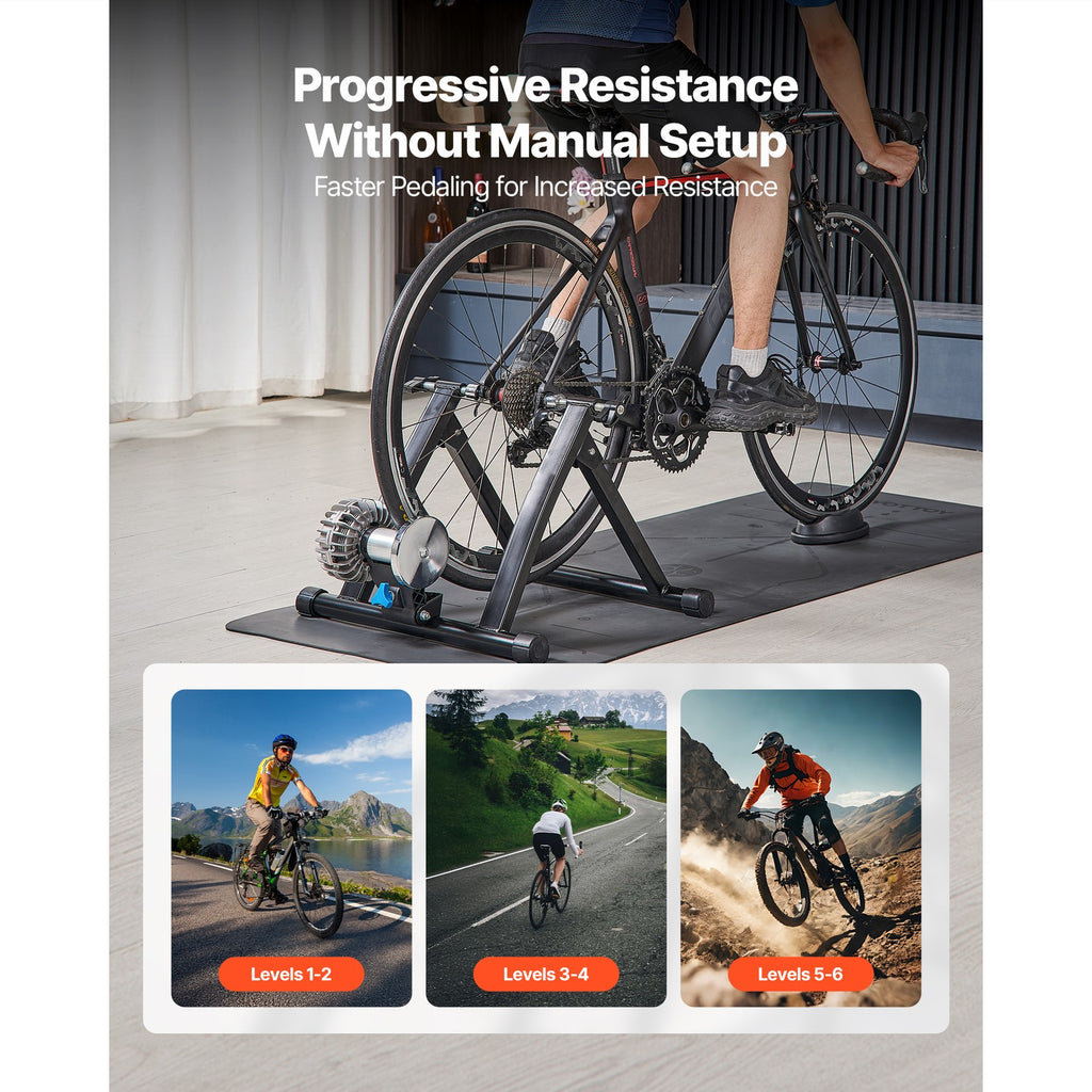 Uimoso Fluid Bike Trainer Stand for Indoor Cycling, Fits 26-29 Inch & 700C Bikes