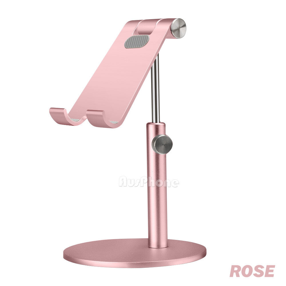 Adjustable Aluminum Tablet Stand for iPad iPhone Samsung