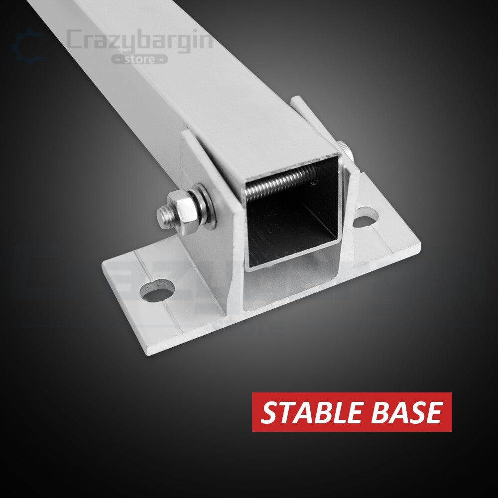 2pc Solar Panel Tilt Mount Brackets – Adjustable RV Flat Surface