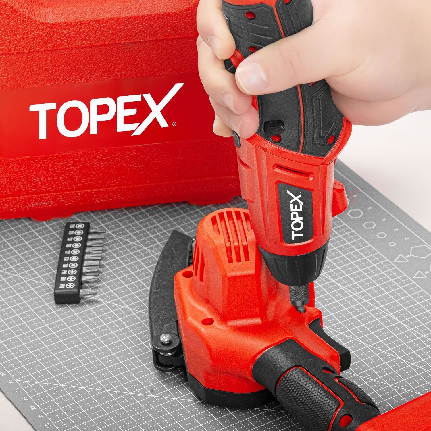 82pc Cordless Electric Screwdriver Set – 4V Max with CRV Bits