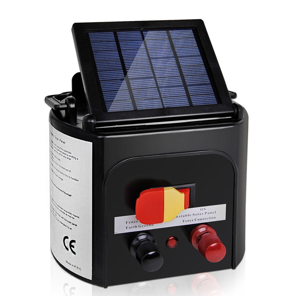 3km Solar Electric Fence Energiser 0.1J Farm Animal