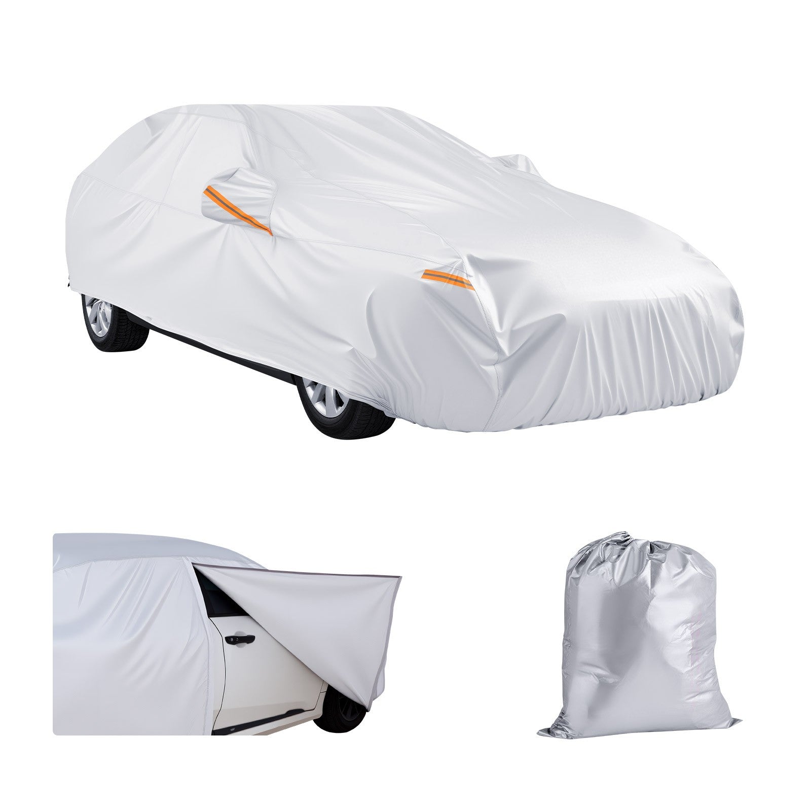 Uimoso Protective Car Cover for Full-Size European Sedans - Weather Resistant