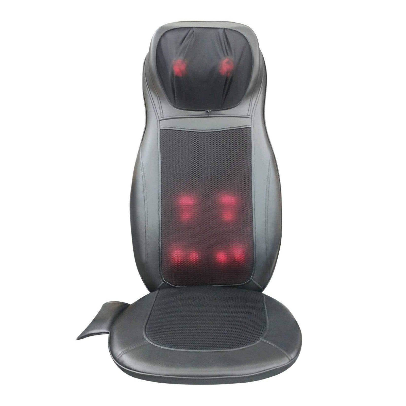 Heated Shiatsu Massage Cushion for Home and Office Chairs