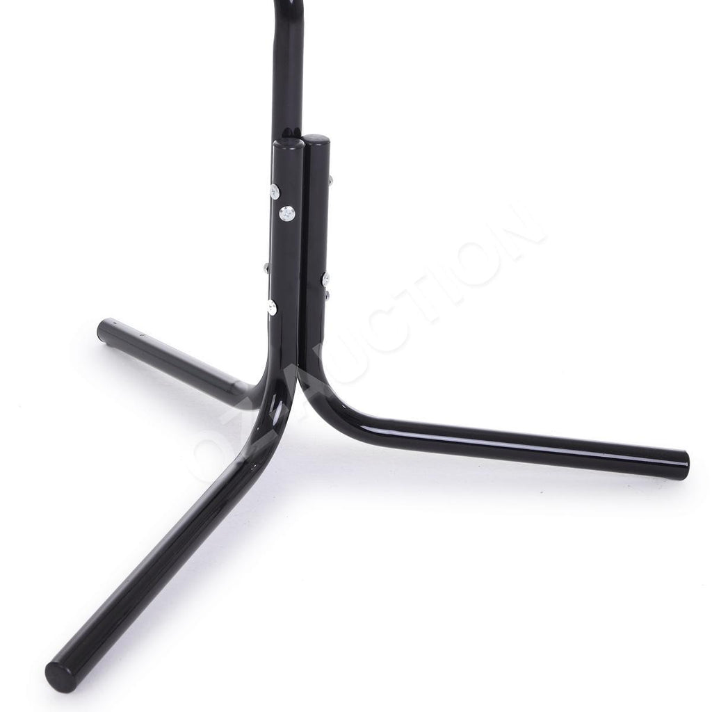 162cm Black Iron Tube Bird Cage Hanger Stand with 3-Leg Support