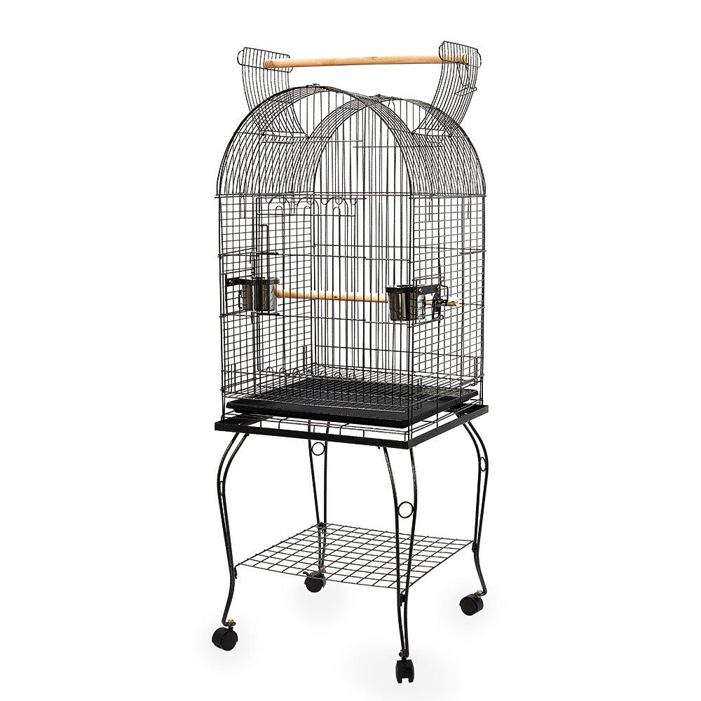 150cm Large Bird Cage Aviary Stand Castor Wheels