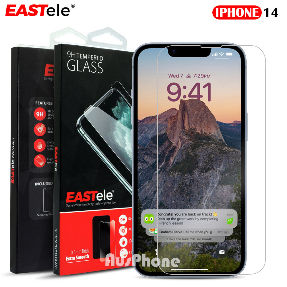 iPhone Tempered Glass Screen Protector for Pro and Max Models