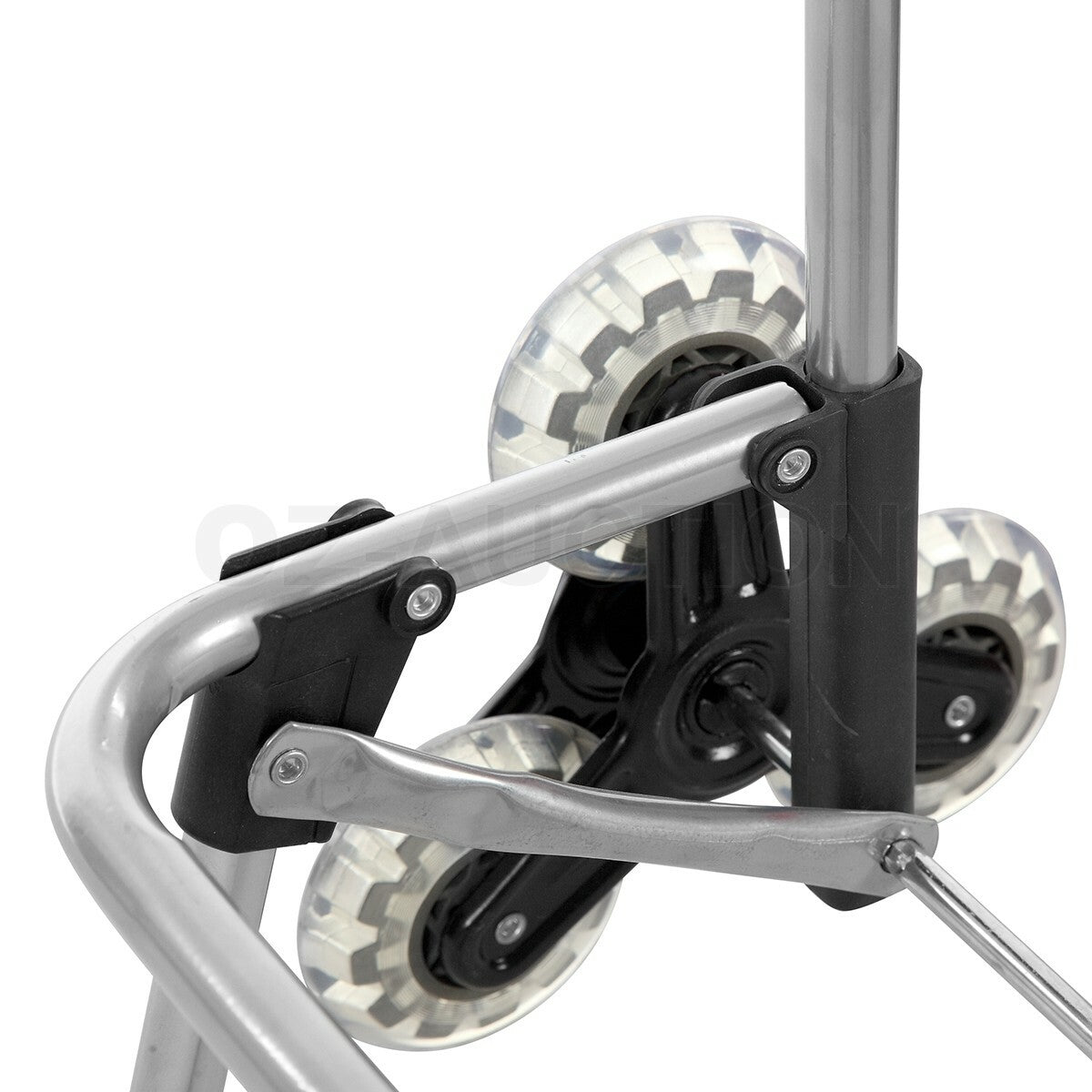 Waterproof Foldable Grocery Cart – Nylon Basket with Wheels