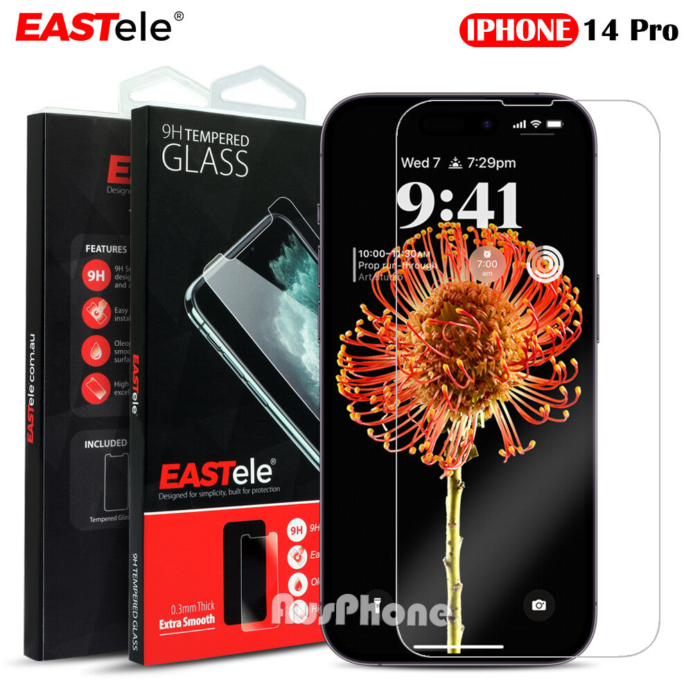 iPhone Tempered Glass Screen Protector for Pro and Max Models