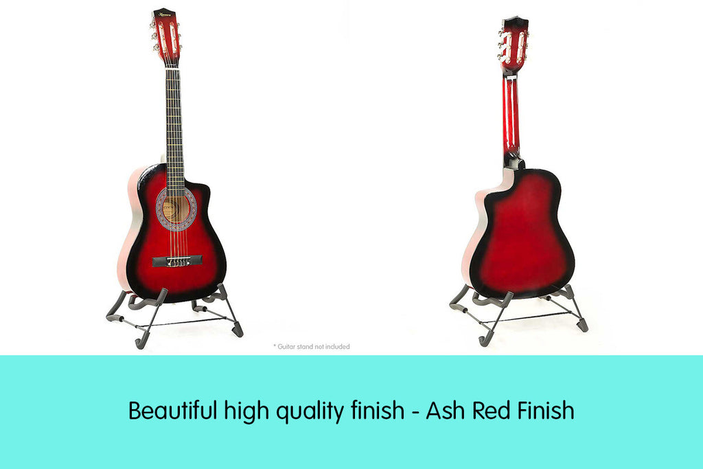 Karrera Kids Acoustic Guitar 1/2 Size Cutaway Wooden Design