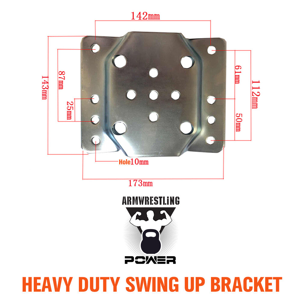 8" Jockey Wheel – Swing-Up Swivel Nylon Trailer Caravan Boat 1500LB