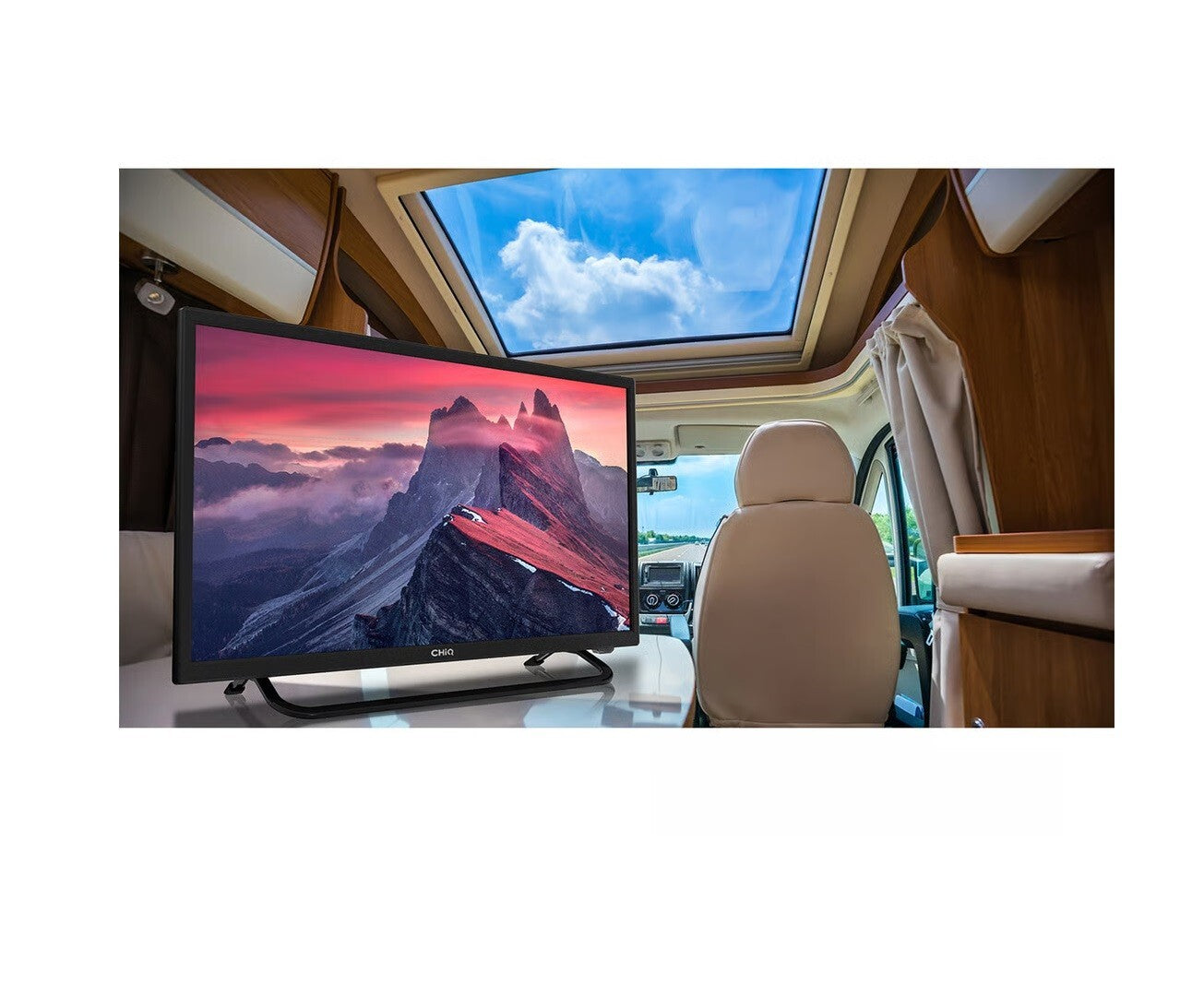 CHiQ L24D6C 24" HD HDR Android Smart LED TV – Netflix, Chromecast