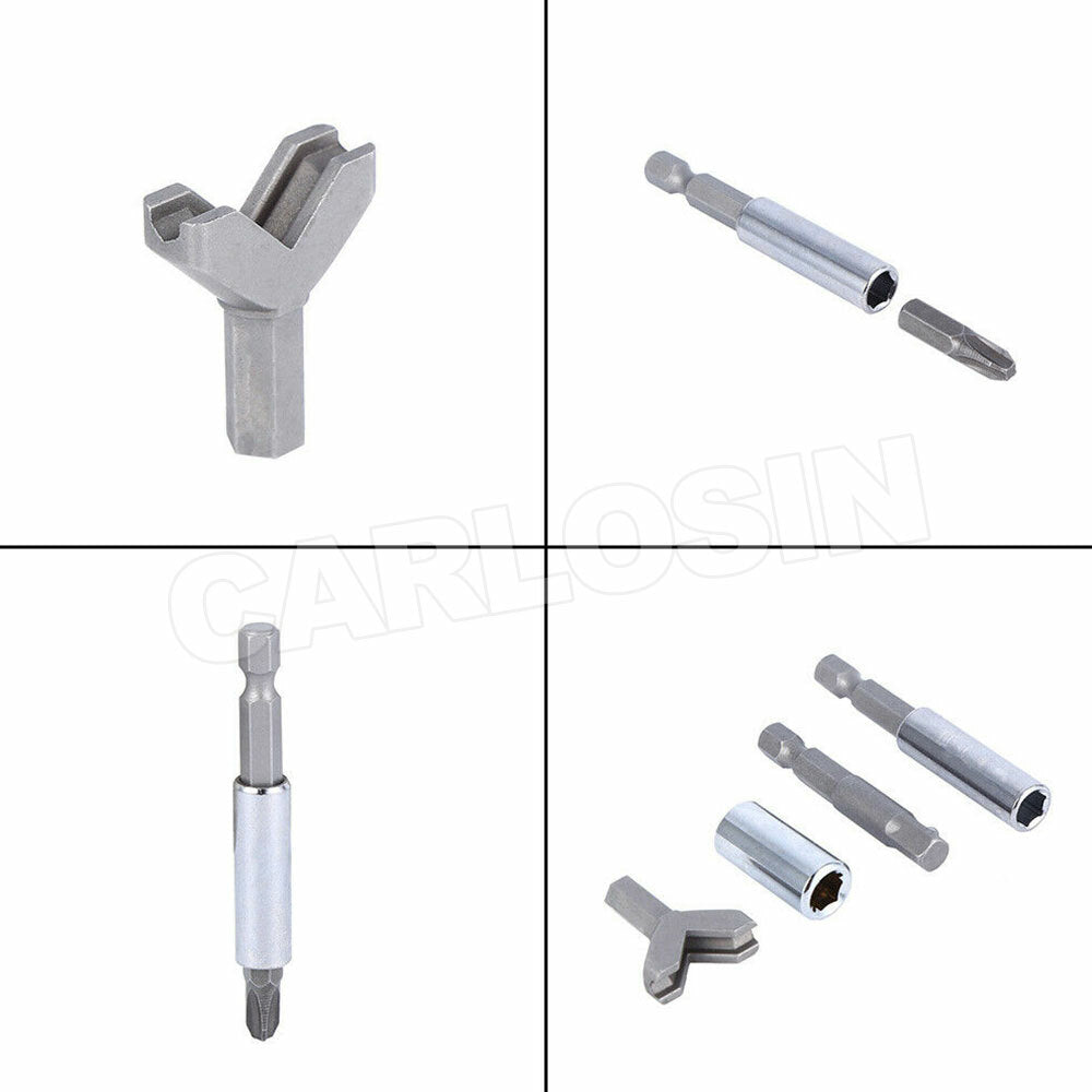 100pc Security Bit Set Tamper Proof Torx Star Hex Screwdriver