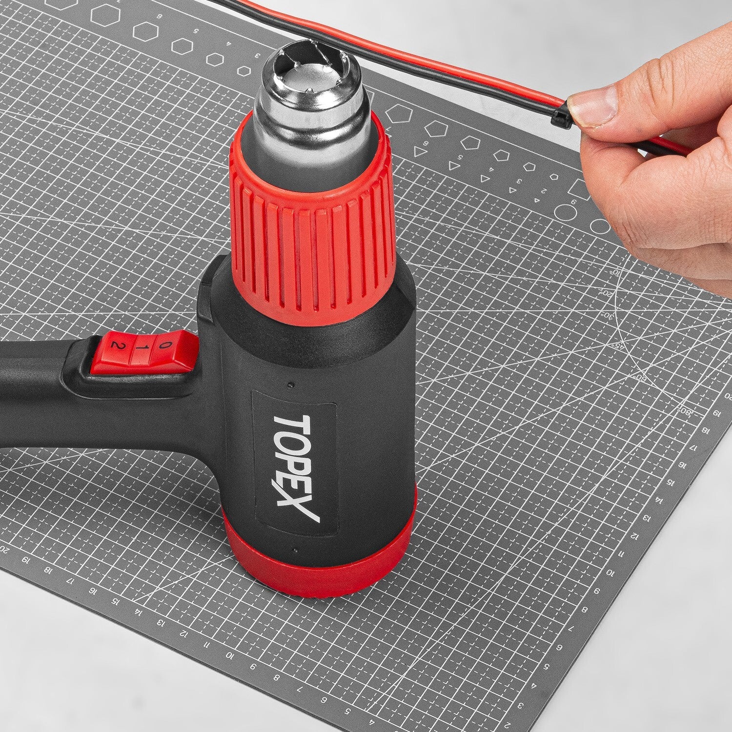 1800W Heat Gun – Hot Air Tool Kit with 5 Accessories & Case