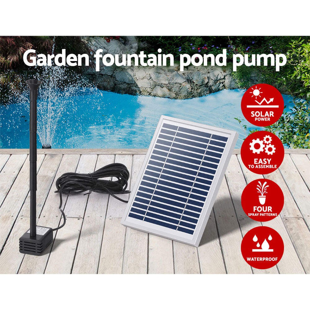 Solar Pond Pump Gardeon Submersible Water Fountain Kit