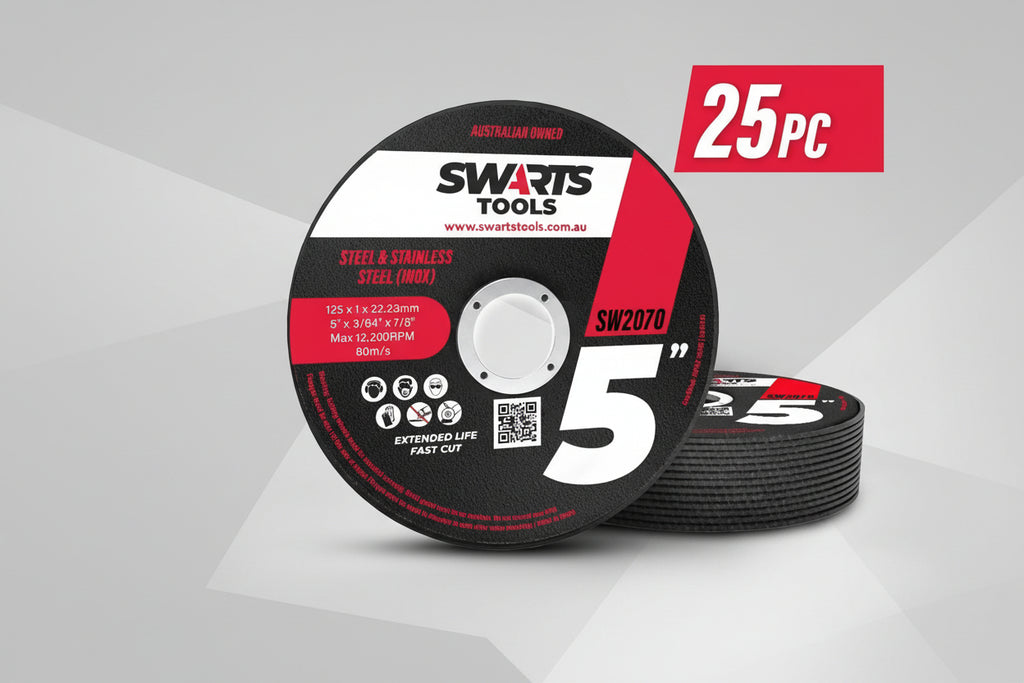 5" 125mm Thin Cut-Off Discs – Grinder Wheels for Metal/Steel