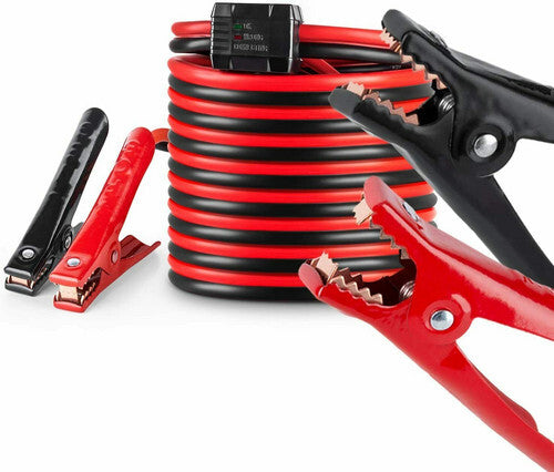 7.5M Booster Jumper Cables – 3000A Heavy Duty with Polarity Protection