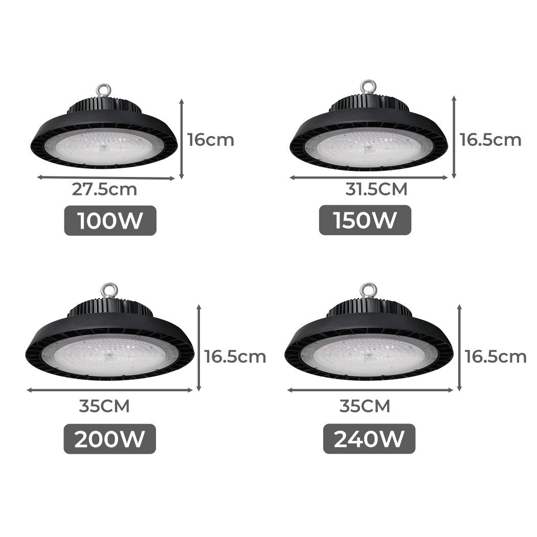 Emitto UFO LED High Bay Light – Industrial Warehouse Factory 100W/200W