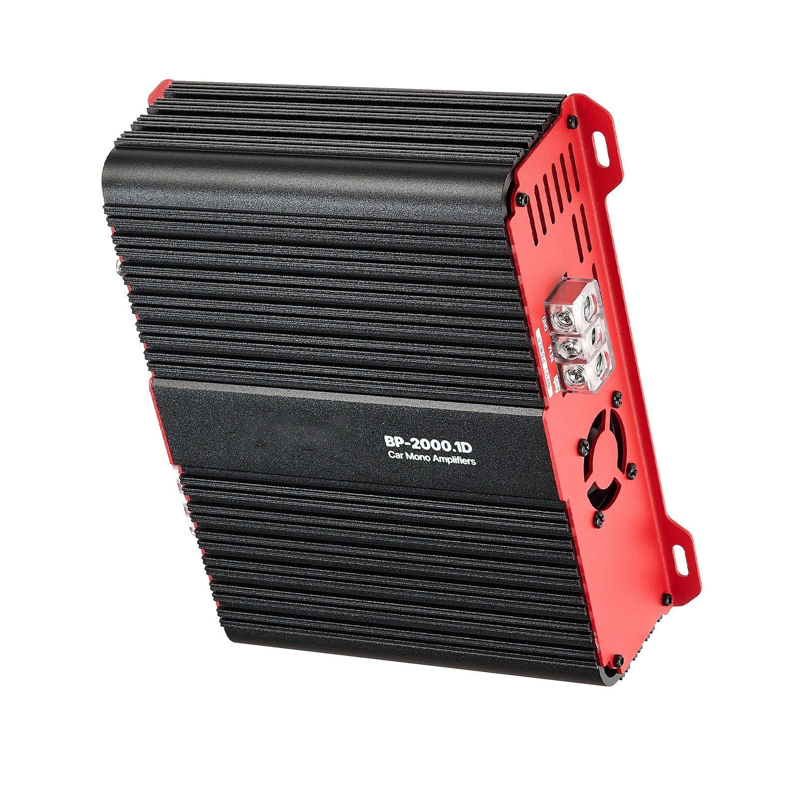 Uimoso Monoblock Class D Car Amplifier 2000W RMS for Subwoofers, 1/2/4 Ohm