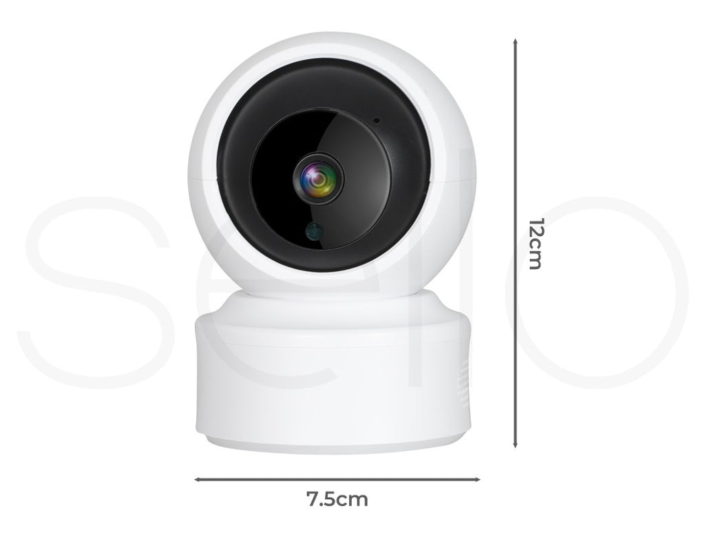 Home Security Camera – Wireless Indoor/Outdoor WiFi CCTV 360° Monitor C6N