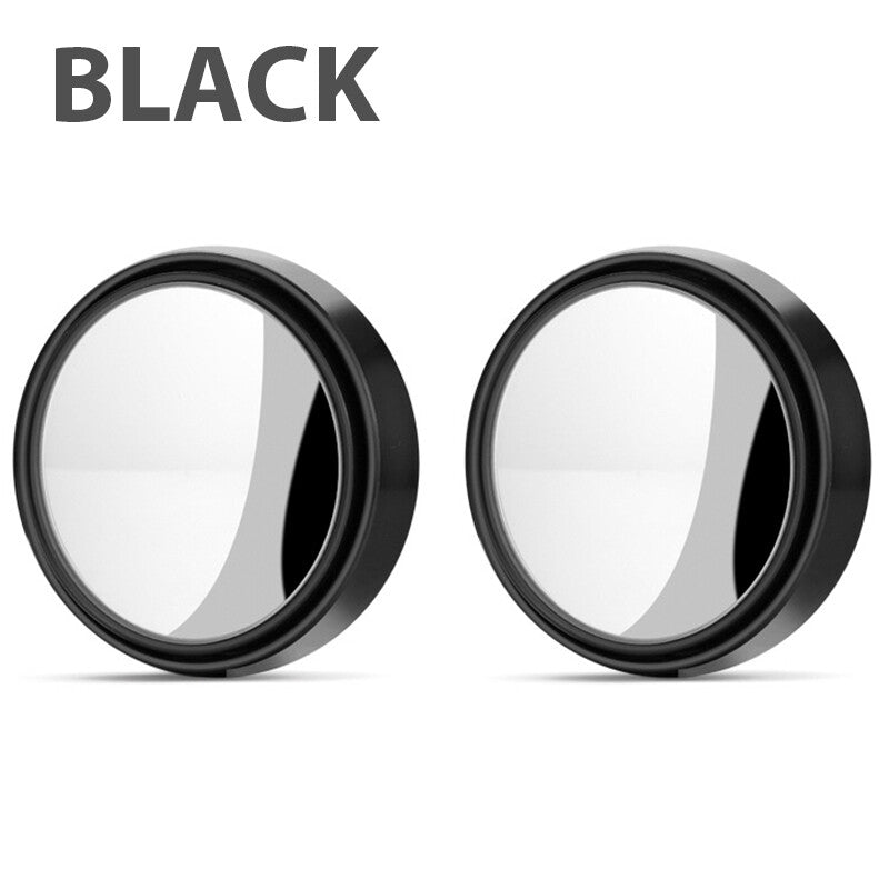 2x Blind Spot Mirror 360° Adjustable Wide Angle Car Mirrors