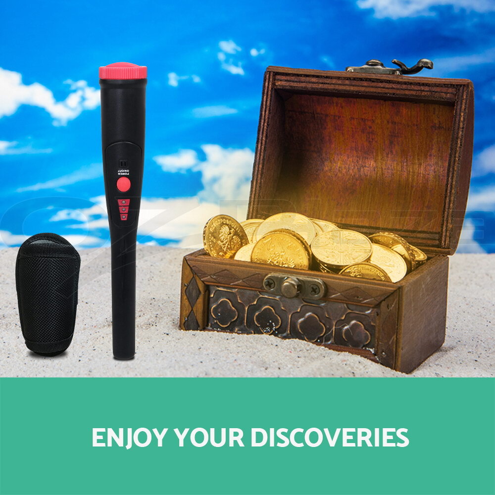 40mm Handheld Metal Detector Pinpointer Waterproof Black