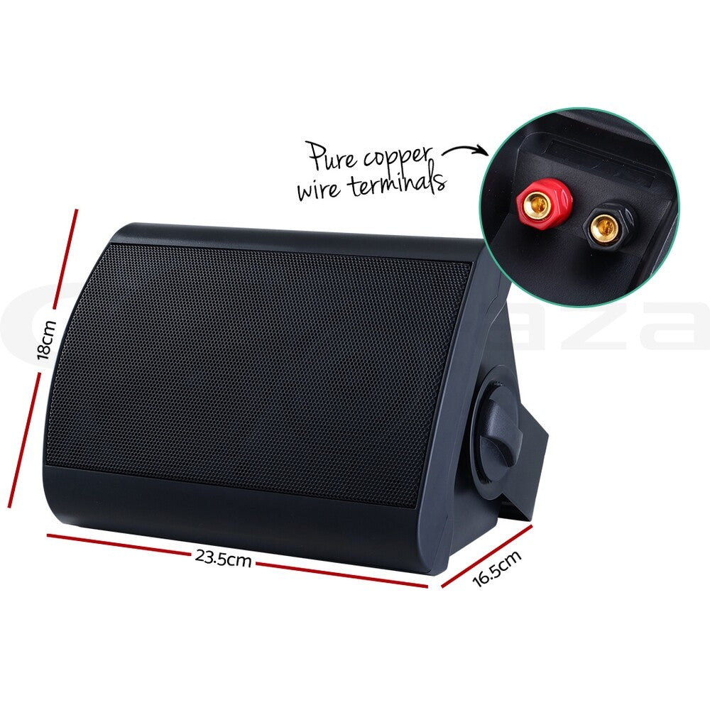 2-Way Waterproof Speakers 150W Indoor Outdoor In-Wall Stereo