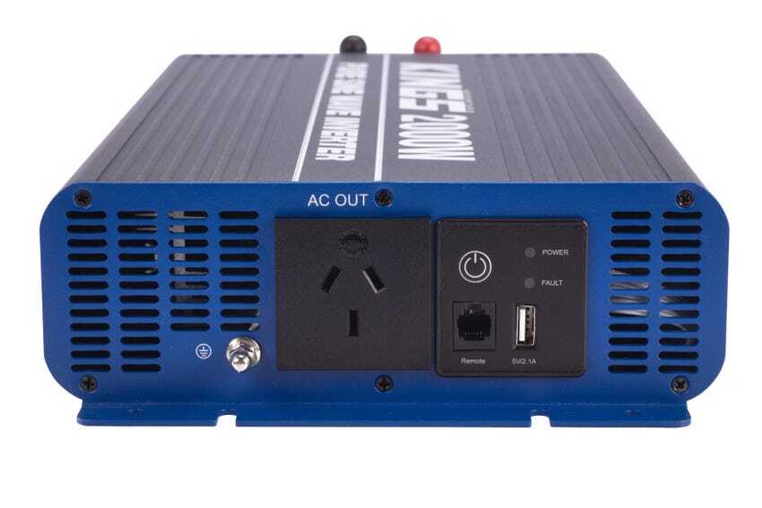Kings 2000W Pure Sine Wave Inverter + Premium Inverter Remote Display