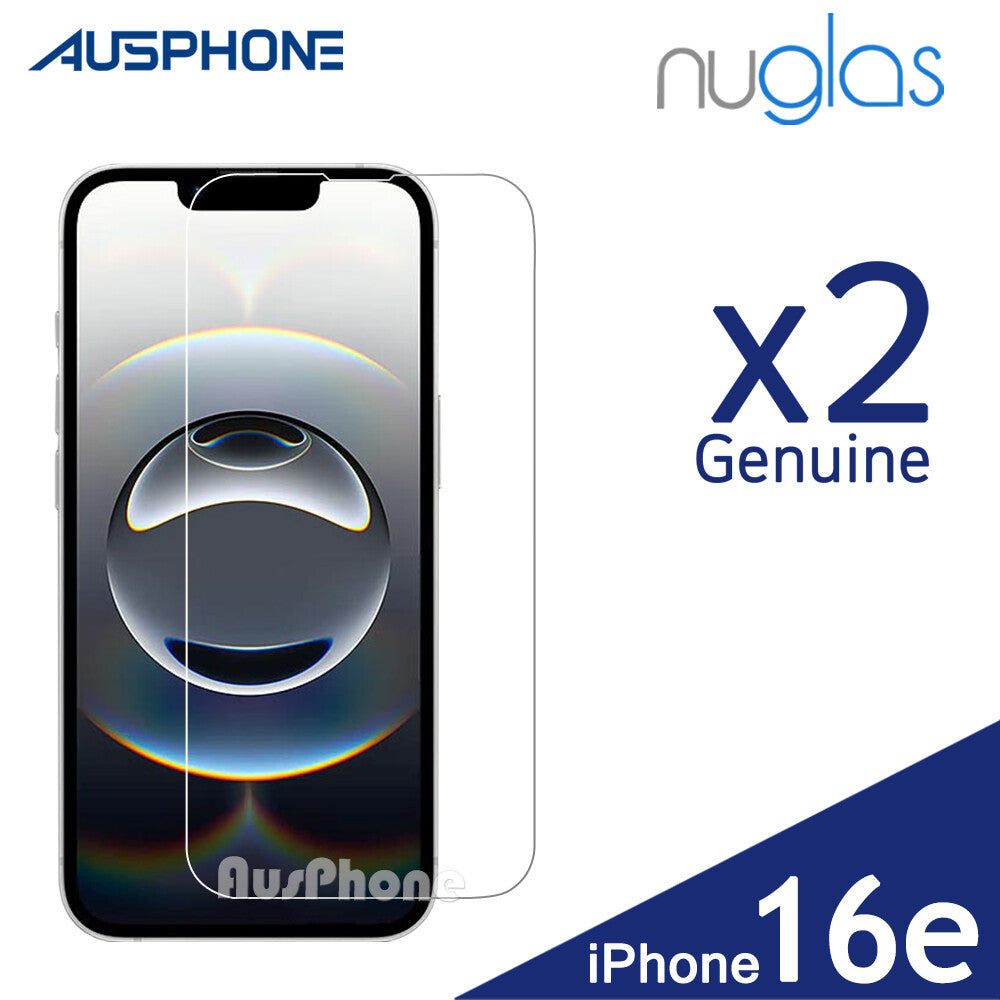 2x Tempered Glass Screen Protector for iPhone