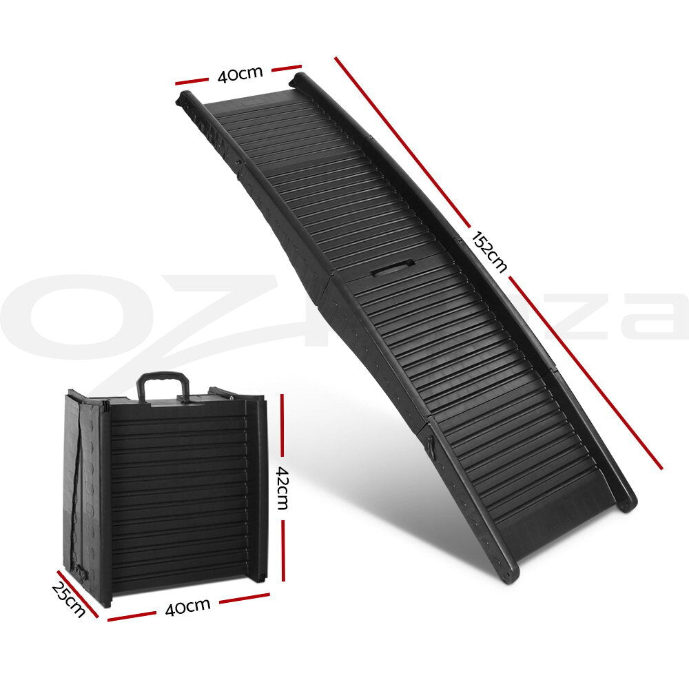 Dog Ramp Car Stairs Foldable Portable Travel SUV