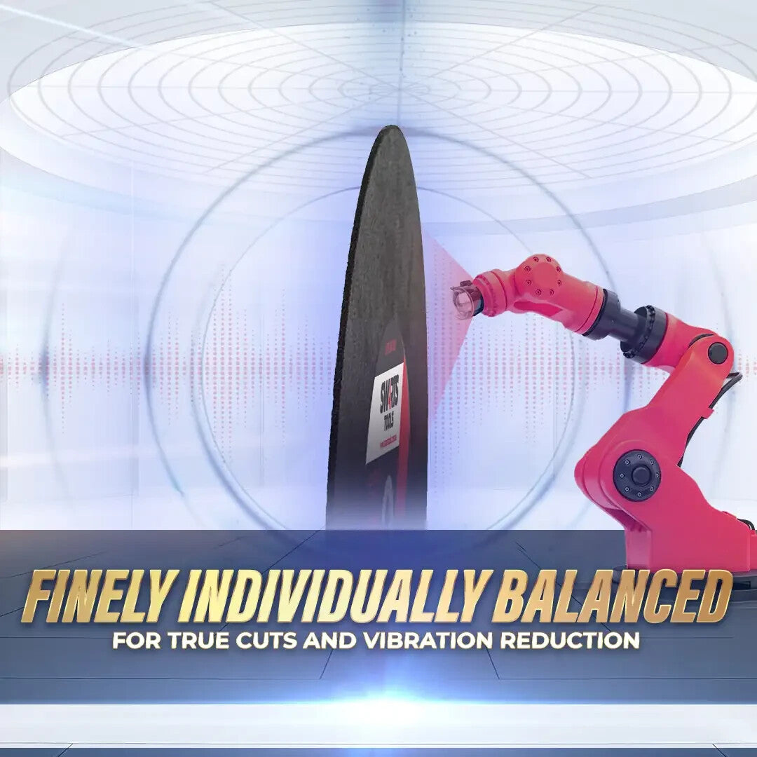 10pc 14" (355mm) Cut-Off Discs – Saw Wheels for Metal & Stainless Steel