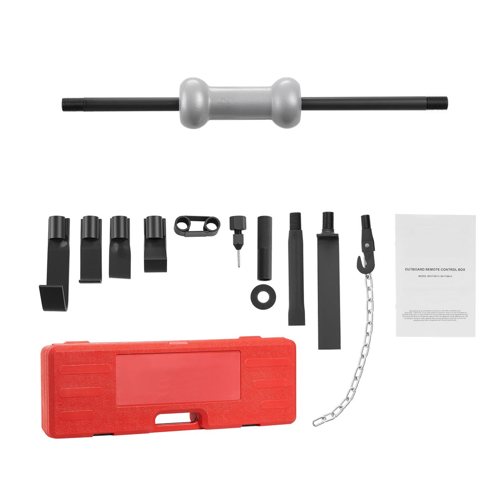 Uimoso 13 PCS Dent Puller Kit Slide Hammer Tool Set Hub Bearing Auto Body Repair