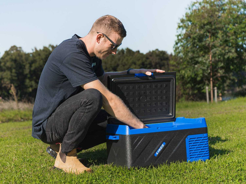 Kings Escape 20 Portable Camping Fridge + Fridge Cover