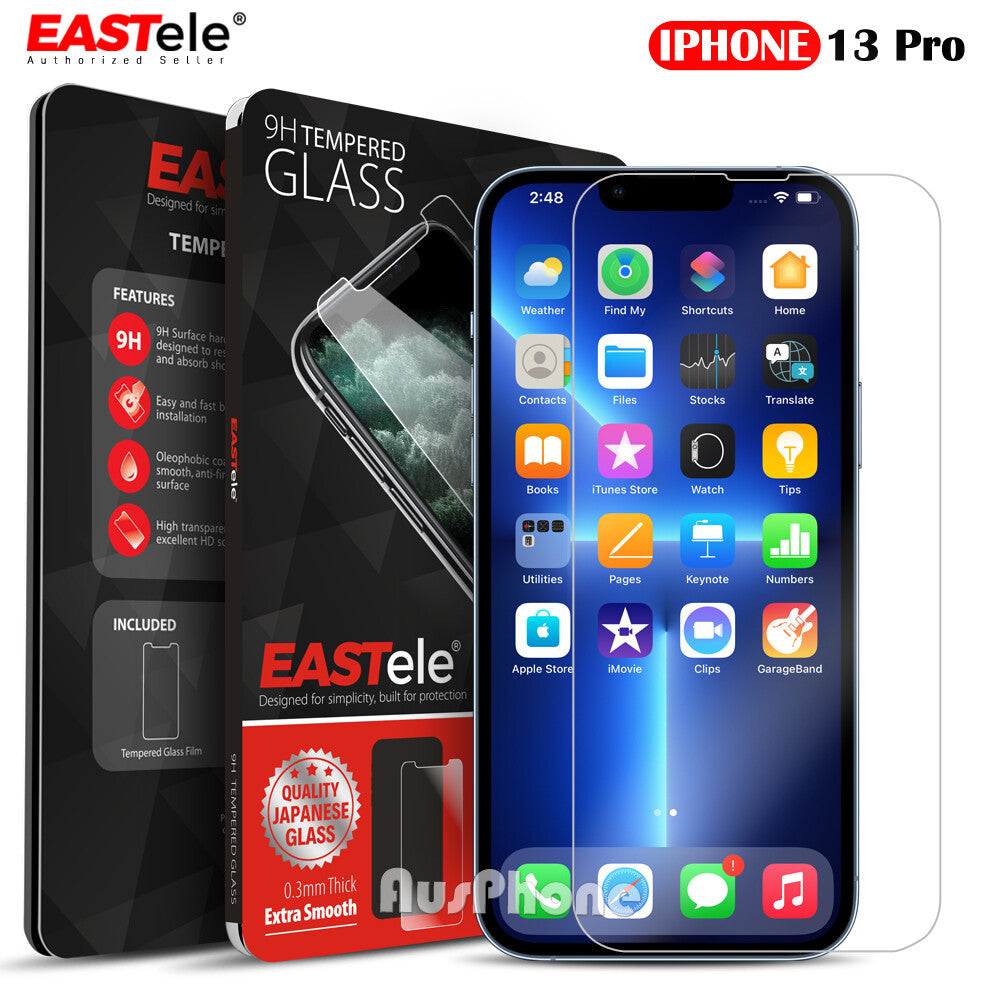 iPhone Tempered Glass Screen Protector for Pro and Max Models