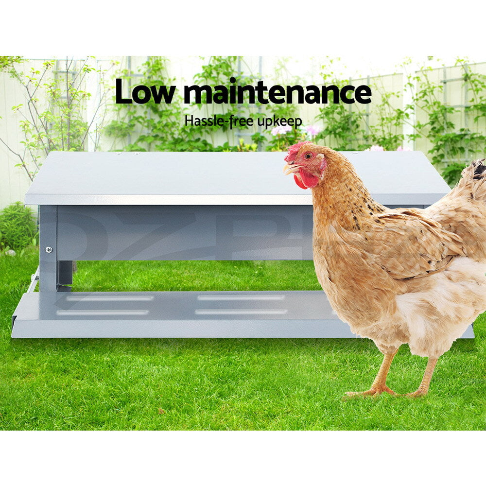 Automatic Chicken Feeder Coop Treadle Self-Opening Poultry