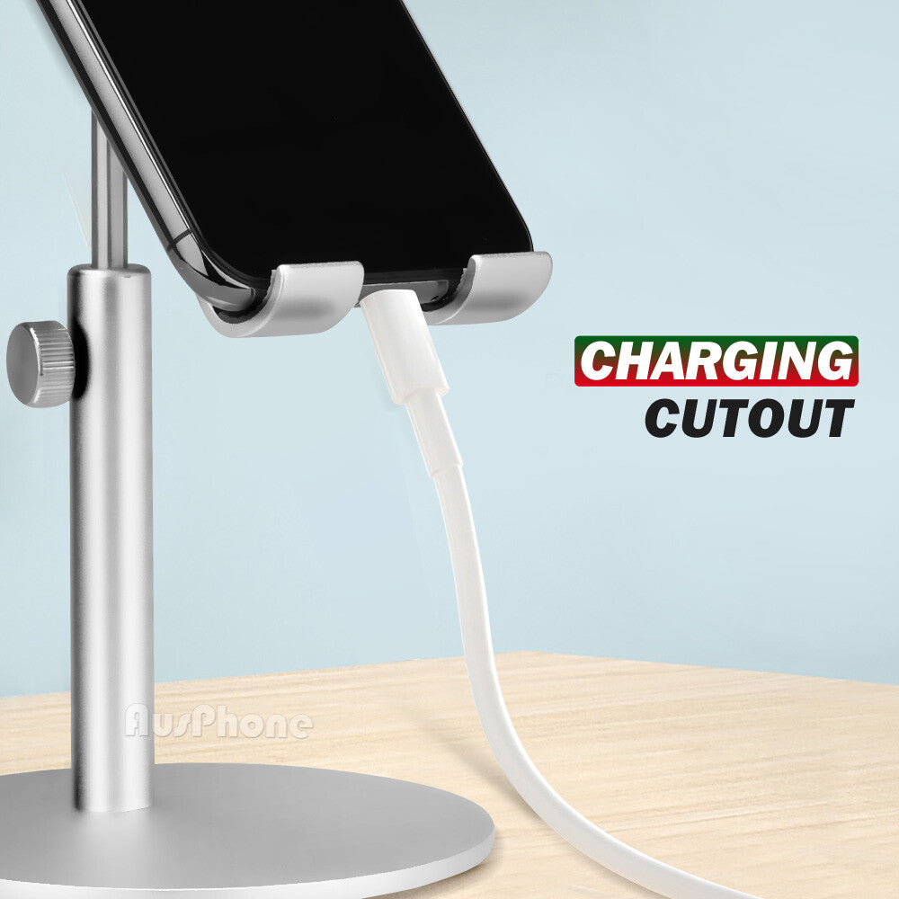 Adjustable Aluminum Tablet Stand for iPad iPhone Samsung