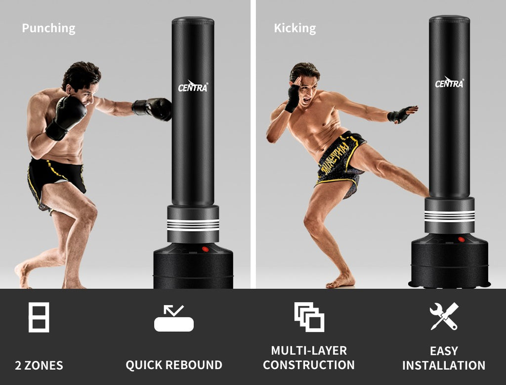 Centra Freestanding Boxing Bag – 170cm Speed & Kick Training Dummy