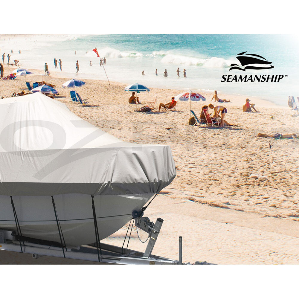 Boat Cover 25–27ft Trailerable 600D Heavy Duty Marine