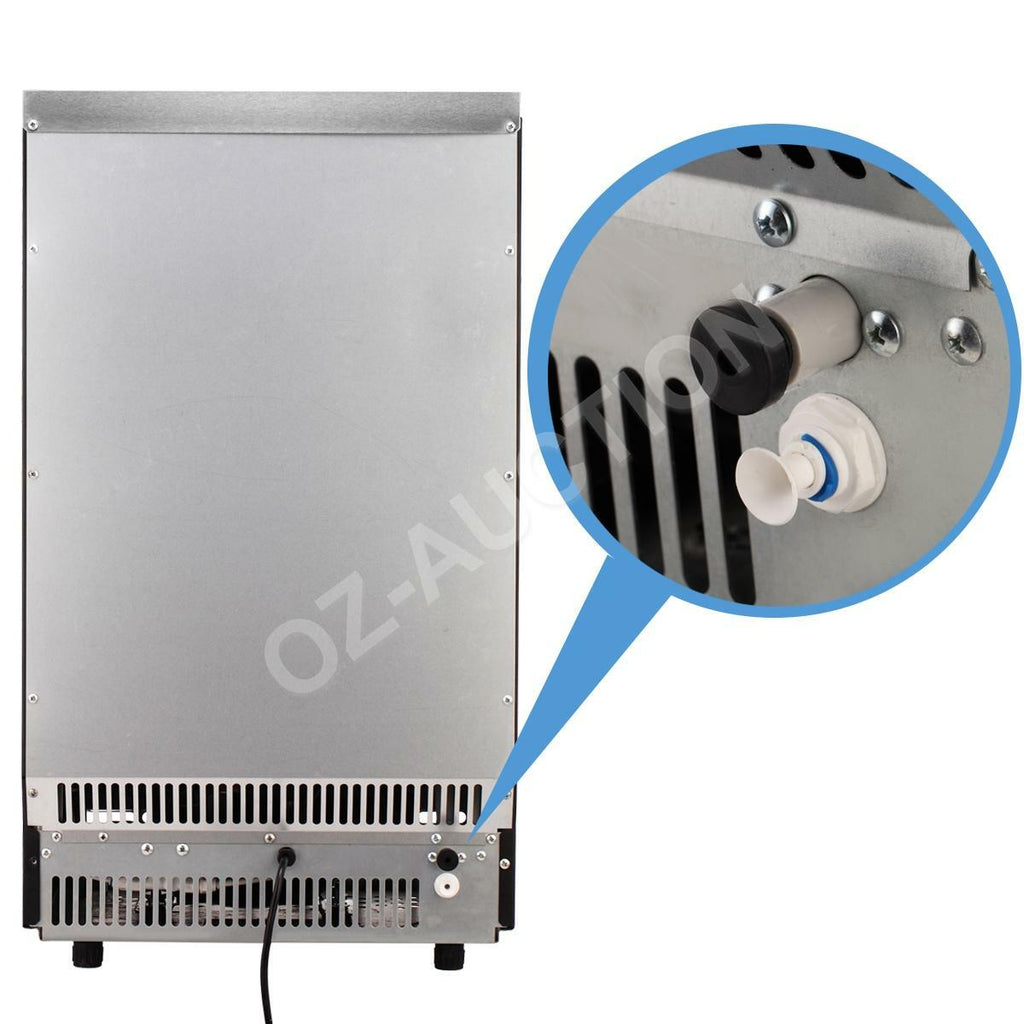 Maxkon Portable Ice Maker Machine Commercial 45–60KG/Day Auto Ice Maker