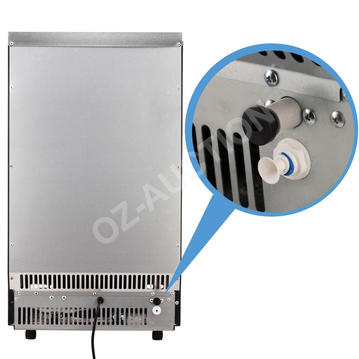 Maxkon Portable Ice Maker Machine Commercial 45–60KG/Day Auto Ice Maker